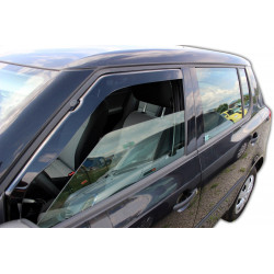 Vjetrobrani za prozore SKODA FABIA II 5D 05.2007-2014 HTB 2 kom (prednji)
