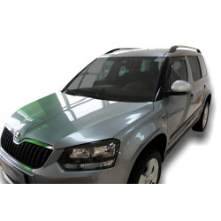 Vjetrobrani za prozore SKODA YETI 5D 2009-2017 (+OT) 4 kom (prednji + stražnji)