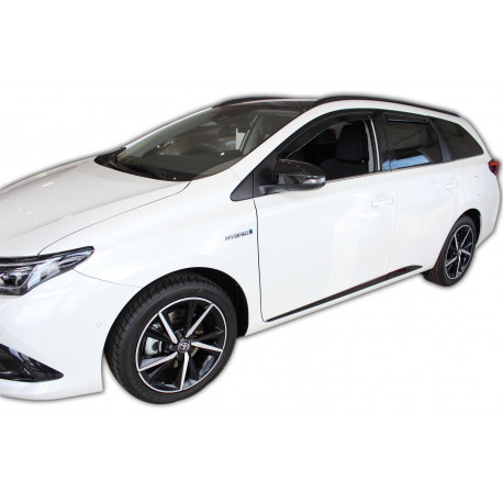Bočni vjetrobrani deflektori Vjetrobrani za prozore TOYOTA AURIS II 5D 2013-2018 (+OT) TOURING 4 kom (prednji + stražnji) | race-shop.hr