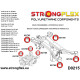 Q3 (11-18) STRONGFLEX - 021785B: Stražnja osovina - prednji selenblok | race-shop.hr