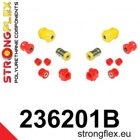 940 (90-98) STRONGFLEX - 236201B: Prednji ovjes komplet selenblokova | race-shop.hr