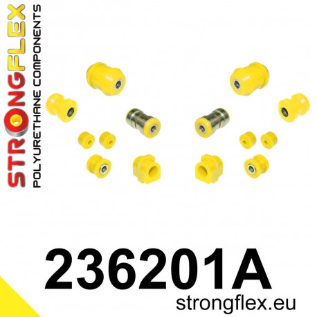 940 (90-98) STRONGFLEX - 236201A: Prednji ovjes komplet selenblokova SPORT | race-shop.hr
