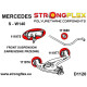 W140 (91-98) STRONGFLEX - 116247B: Komplet selenblokove ovjesa | race-shop.hr
