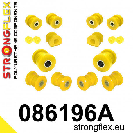 DC2 Type R (97-01) STRONGFLEX - 086196A: Prednji ovjes komplet selenblokova SPORT | race-shop.hr