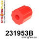 940 (90-98) STRONGFLEX - 231953B: Okvir stražnje osovine – prednji selenblok | race-shop.hr