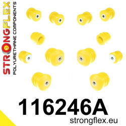 STRONGFLEX - 116246A: Prednji ovjes komplet selenblokova SPORT