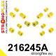 II (97-05) STRONGFLEX - 216245A: Komplet selenblokove stražnjeg ovjesa SPORT | race-shop.hr