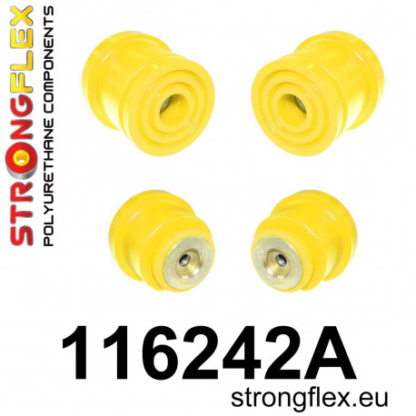 W210 STRONGFLEX - 116242A: Selenblok stražnje osovine kit SPORT | race-shop.hr