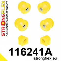 STRONGFLEX - 116241A: Prednji ovjes komplet selenblokova SPORT