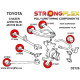 JZX100 (96-01) STRONGFLEX - 211844A: Unutarnji selenblok stražnjeg ramena SPORT | race-shop.hr
