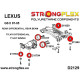 I (99-05) STRONGFLEX - 216234A: Selenblok stražnje grede kit SPORT | race-shop.hr