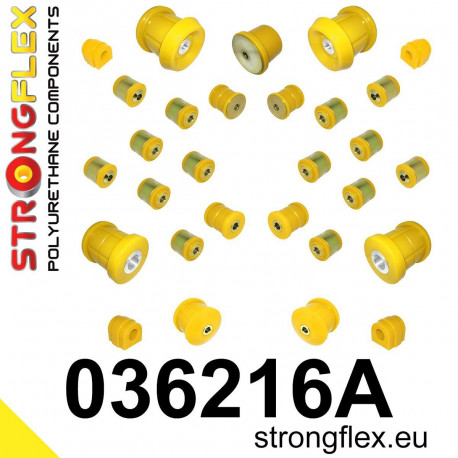 E90 E91 E92 xi 4x4 (05-11) STRONGFLEX - 036216A: Komplet selenblokove ovjesa SPORT | race-shop.hr