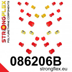 STRONGFLEX - 086206B: Komplet poliuretanskih selenblokova ovjesa
