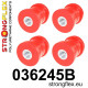 Polijuretanski silent blokovi STRONGFLEX - 036245B: Selenblok stražnje grede kit | race-shop.hr