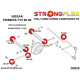 P10 (90-96) STRONGFLEX - 281309B: Stražnje vučno rameno to hub selenblok | race-shop.hr