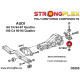 C4 (90-94) Quattro STRONGFLEX - 021965B: Stražnji diferencijal - stražnji selenblok | race-shop.hr