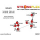 960 I (90-94) STRONGFLEX - 231942A: Prednji spojni selenblok stabilizatora SPORT | race-shop.hr