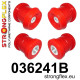 E90 E91 E92 E93 (05-11) STRONGFLEX - 036241B: Selenblok stražnje osovine kit | race-shop.hr