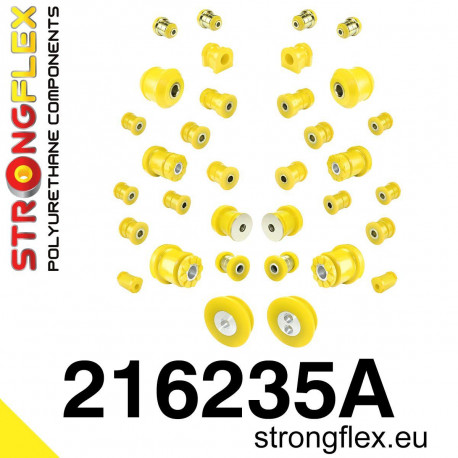 III (05-12) STRONGFLEX - 216235A: Komplet ovjesnih poliuretanskih selenblokova SPORT | race-shop.hr
