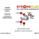 I (99-05) STRONGFLEX - 216231A: Komplet ovjesnih poliuretanskih selenblokova SPORT | race-shop.hr