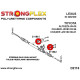 I (99-05) STRONGFLEX - 216231A: Komplet ovjesnih poliuretanskih selenblokova SPORT | race-shop.hr