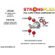 I (99-05) STRONGFLEX - 211867B: Nosač stražnjeg diferencijala - stražnji selenblok | race-shop.hr