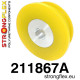 I (99-05) STRONGFLEX - 211867A: Nosač stražnjeg diferencijala - stražnji selenblok SPORT | race-shop.hr