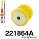 New Beetle (97-10) STRONGFLEX - 221864A: Selenblok stražnje osovine SPORT | race-shop.hr