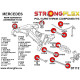W124 STRONGFLEX - 111823A: Stražnja osovina - stražnji selenblok SPORT | race-shop.hr