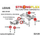 Supra IV (93-02) STRONGFLEX - 211794A: Nosač stražnjeg diferencijala - prednji selenblok SPORT | race-shop.hr