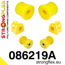 STRONGFLEX - 086219A: Prednji ovjes komplet selenblokova SPORT