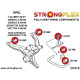 Calibra (89-97) STRONGFLEX - 136218A: Komplet selenblokova potpunog ovjesa SPORT | race-shop.hr