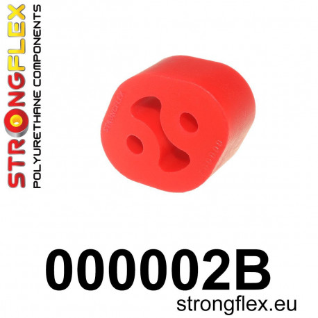 Univerzalni ispušni ulošci STRONGFLEX - 000002B: Selenblok za montažu auspuha 27mm | race-shop.hr