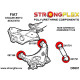 Polijuretanski silent blokovi STRONGFLEX - 061791B: Selenblok stražnjeg amortizera | race-shop.hr