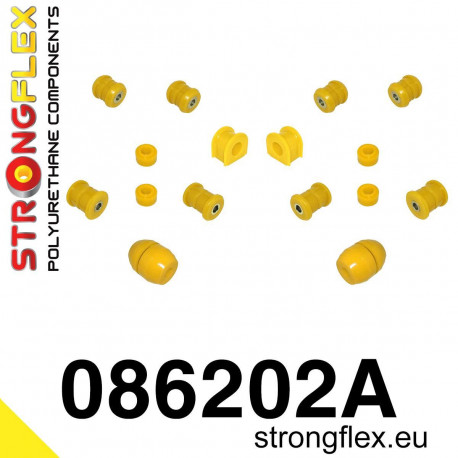 IV (92-96) STRONGFLEX - 086202A: Prednji ovjes komplet selenblokova SPORT | race-shop.hr
