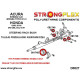 CRX del Sol (92-97) STRONGFLEX - 086201A: Selenblok upravljača set SPORT | race-shop.hr