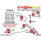 Polijuretanski silent blokovi STRONGFLEX - 081713B: Prednji selenblok stabilizatora | race-shop.hr