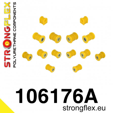 RX-8 (03-12) STRONGFLEX - 106176A: Komplet selenblokove stražnjeg ovjesa SPORT | race-shop.hr