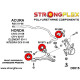 Element (03-11) STRONGFLEX - 086169B: Prednji ovjes komplet selenblokova | race-shop.hr