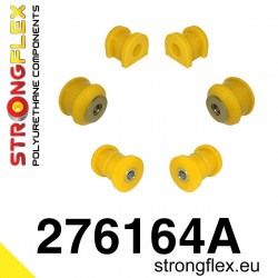 STRONGFLEX - 276164A: Prednji ovjes poliuretan komplet selenblokova SPORT