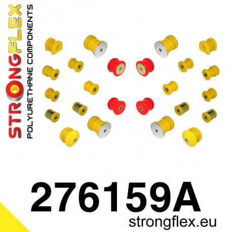 Baja (02-06) STRONGFLEX - 276159A: Potpuni komplet selenblokove stražnjeg ovjesa SPORT | race-shop.hr