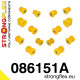 AP1 (99-04) STRONGFLEX - 086151A: Komplet selenblokove stražnjeg ovjesa SPORT AP1 | race-shop.hr