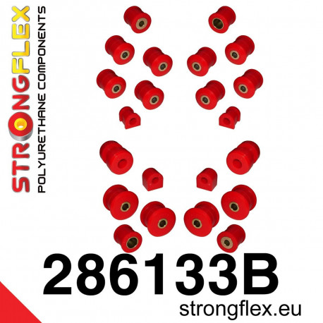 Y60 (87-97) STRONGFLEX - 286133B: Komplet selenblokova za potpuni ovjes | race-shop.hr