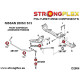 S13 (88-93) STRONGFLEX - 286082B: Prednji ovjes komplet selenblokova | race-shop.hr