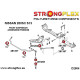 S13 (88-93) STRONGFLEX - 286082A: Prednji ovjes komplet selenblokova SPORT | race-shop.hr