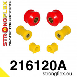 STRONGFLEX - 216120A: Prednji ovjes poliuretan komplet selenblokova SPORT