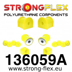 STRONGFLEX - 136059A: Prednji ovjes komplet selenblokova SPORT
