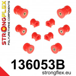 STRONGFLEX - 136053B: Prednji & Komplet selenblokove stražnjeg ovjesa full