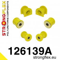 STRONGFLEX - 126139A: Prednji ovjes komplet selenblokova SPORT