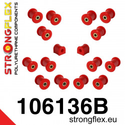 STRONGFLEX - 106136B: Stražnji Komplet poliuretanskih selenblokova ovjesa